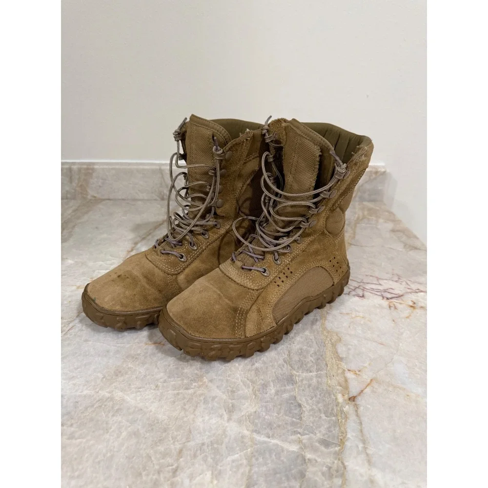 Rocky S2V Tactical Military Combat Boots Coyote Brown Vibram Men's 6 Wide